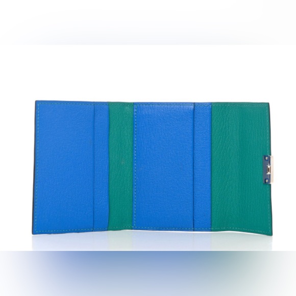 SOLD EUC Hermes Two-Tone Mini Clic Card Holder - Picture 5 of 9